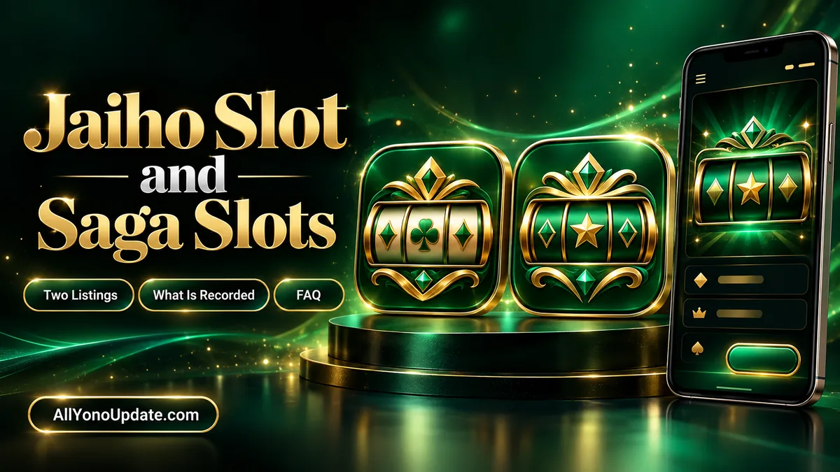 Jaiho Slot and Saga Slots — featured guide graphic